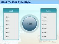 기타 해변 PPT 템플릿 바다풍경 속 사진_슬라이드19