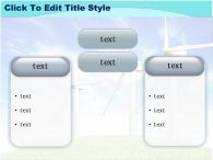 바람 언덕 PPT 템플릿 풍력 발전과 지구를 든 손_슬라이드10