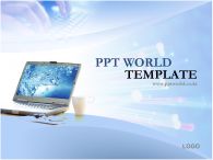 빛 손 PPT 템플릿 IT_슬라이드1