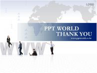 ppt 템플릿 PPT 템플릿 세계속의 인터넷_슬라이드16