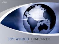 그래픽 기획서 PPT 템플릿 눈동자지구본_슬라이드1
