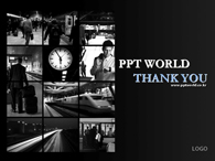 글로벌 흑백 PPT 템플릿 현대인들의 비즈니스_슬라이드20