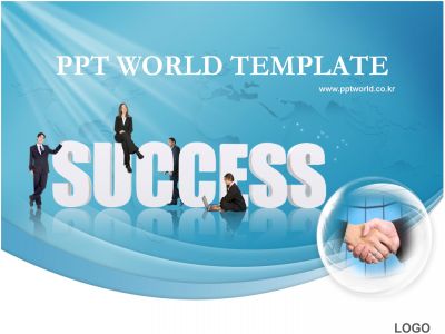 기획서 사업계획서 PPT 템플릿 글로벌시대의기업(메인)