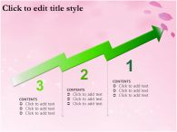 빛 화사 PPT 템플릿 화사한배경의핑크빛꽃_슬라이드12