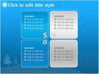 ppt 템플릿 PPT 템플릿 겨울 눈내리는 배경의 템플릿_슬라이드6