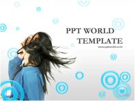 ppt 템플릿 PPT 템플릿 음악감상을 하는 템플릿_슬라이드1
