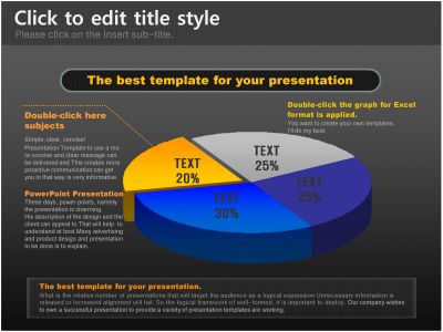 ppt 템플릿 PPT 템플릿 1종 원형차트형