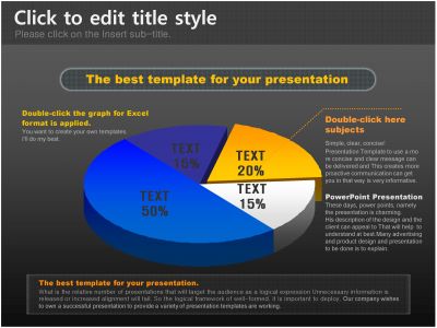 ppt 템플릿 PPT 템플릿 1종 원형차트형_슬라이드1