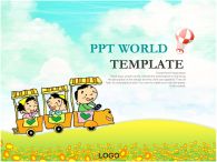 아동 풍경 PPT 템플릿 [PNG제공]봄의풍경파워포인트A_슬라이드1