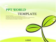 나뭇잎 eco PPT 템플릿 [PNG제공]새싹 파워포인트_슬라이드1