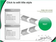 그래프 차트 PPT 템플릿 [애니형]달팽이가 있는 템플릿(자동완성형 포함)_슬라이드12