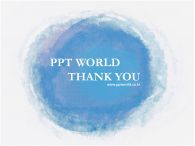 수묵화 수채화 PPT 템플릿 [기본형]물감 번짐 느낌의 템플릿_슬라이드4
