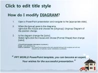 illustration illustrator PPT 템플릿 집과 자동차가 있는 템플릿(자동완성형 포함)_슬라이드3