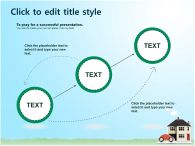 illustration illustrator PPT 템플릿 집과 자동차가 있는 템플릿(자동완성형 포함)_슬라이드16
