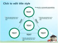 illustration illustrator PPT 템플릿 집과 자동차가 있는 템플릿(자동완성형 포함)_슬라이드17