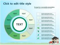 illustration illustrator PPT 템플릿 집과 자동차가 있는 템플릿(자동완성형 포함)_슬라이드18