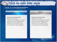 꿈 하늘 배경의 꿈과 사랑 PPT 템플릿 [고급형]하늘 배경의 꿈과 사랑(자동완성형포함)_슬라이드6