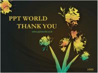 붓터치 노란 민들레 보고서 PPT 템플릿 노란 민들레 보고서(자동완성형 포함)_슬라이드26