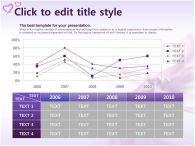 파티 보라색 리본의 선물 PPT 템플릿 보라색 리본의 선물(자동완성형 포함)_슬라이드13