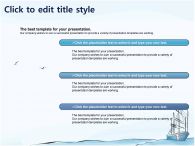 blue 바다 위의 배와 갈매기  PPT 템플릿 바다 위의 배와 갈매기_슬라이드10