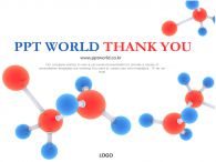 의학 분자 구조 모형 PPT 템플릿 분자 구조 모형_슬라이드4