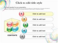 붉은색 주황색 PPT 템플릿 그래픽 일러스트 물결 템플릿(자동완성형 포함)_슬라이드5