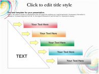 붉은색 주황색 PPT 템플릿 그래픽 일러스트 물결 템플릿(자동완성형 포함)_슬라이드18