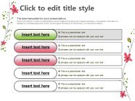 식물 꽃잎 PPT 템플릿 화사한 봄의 향기(자동완성형 포함)_슬라이드13