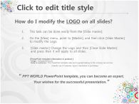 심플 디자인 PPT 템플릿 컬러풀 패턴 그래픽_슬라이드1