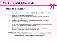 특별한 블루 리본 카드  PPT 템플릿 블루 리본 카드_슬라이드4