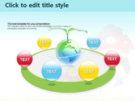 어린이 풀잎  PPT 템플릿 버섯과 아이들_슬라이드11