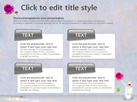 식물   PPT 템플릿 우아한 꽃병의 향기 템플릿(자동완성형포함)_슬라이드6