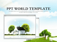 여유로움 환경 PPT 템플릿 친환경 생활 템플릿_슬라이드1