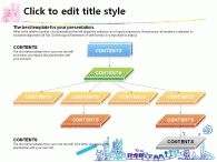 기차 알록달록 PPT 템플릿 동심으로 그리는 행복한 세상(자동완성형포함)_슬라이드7