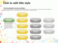 댄스 하늘색  PPT 템플릿 활기찬 생활(자동완성형 포함)_슬라이드6