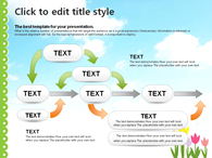 풍경 아름다움 PPT 템플릿 산뜻한 봄내음 템플릿_슬라이드10