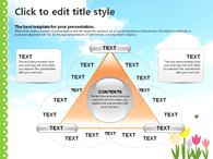 풍경 아름다움 PPT 템플릿 산뜻한 봄내음 템플릿_슬라이드21