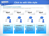 3D 대화 PPT 템플릿 소셜 네트워크 템플릿(자동완성형포함)_슬라이드10