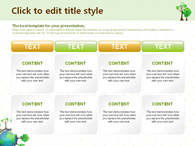 환경 땡땡이 PPT 템플릿 푸른지구 만들기(자동완성형포함)_슬라이드7