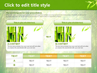 관음죽 숲 PPT 템플릿 싱그러운 대나무(자동완성형포함)_슬라이드26