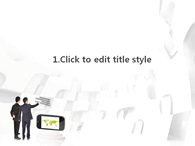 사람들 라인 PPT 템플릿 모바일 비즈니스 시대(자동완성형포함)_슬라이드3