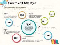홍수 무지개 PPT 템플릿 귀여운 우산과 장화(자동완성형포함)_슬라이드14