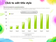 싱그러움 시원함 PPT 템플릿 산뜻한 수채화 템플릿(자동완성형포함)_슬라이드9