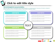 캐릭터 말풍선 PPT 템플릿 소셜 네트워크 프렌즈_슬라이드23