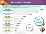 알록달록 비행 PPT 템플릿 희망의 열기구 여행(자동완성형포함)_슬라이드27