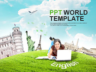 나라 야외수업 PPT 템플릿 글로벌 유학생 템플릿(자동완성형포함)_슬라이드1