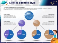 별 일러스트 PPT 템플릿 행성과 별자리 관측_슬라이드12