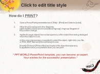 먹 브러쉬 PPT 템플릿 새해 신년 템플릿_슬라이드3