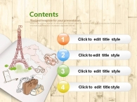 tour Europe PPT 템플릿 여행 계획 템플릿(자동완성형포함)_슬라이드2
