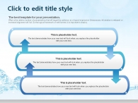 새싹 환경 PPT 템플릿 맑은 물 템플릿(자동완성형포함)_슬라이드13